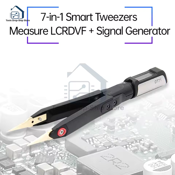 Miniware Tweezers DT71 &mdash; розумний LCR-пінцет для SMD та ремонту плат dt-17 фото