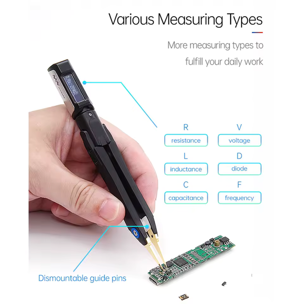 Miniware Tweezers DT71 &mdash; розумний LCR-пінцет для SMD та ремонту плат dt-17 фото
