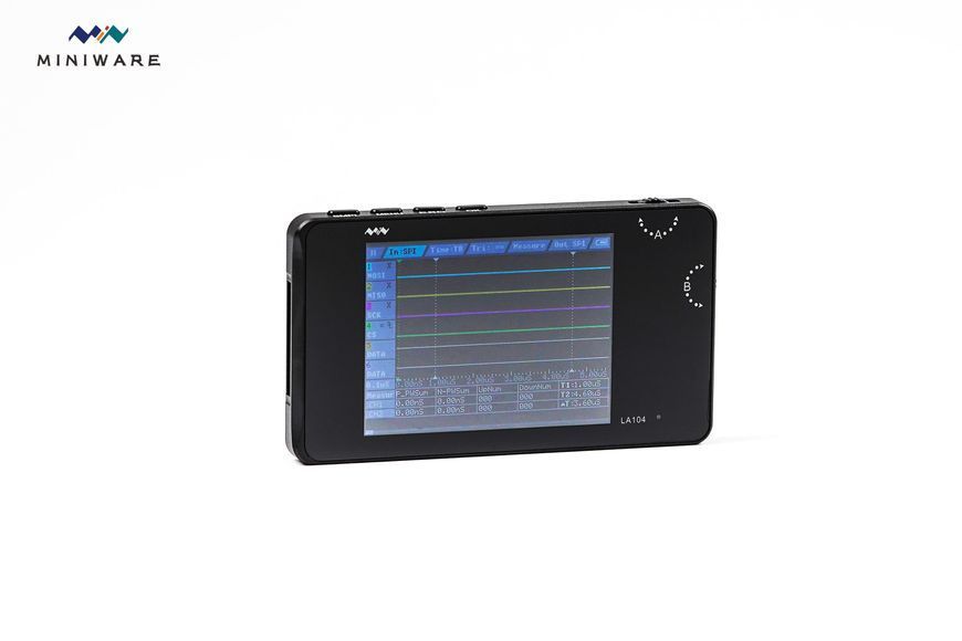 LA104 Mini DSO Digital Logic Analyzer 2.8" &mdash; компактний аналізатор логічних сигналів для ремонту й налагодження la-104 фото