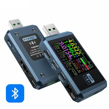 FNIRSI FNB48P з Bluetooth Цифровий USB тестер вольтметр-амперметр fn-b48+b фото