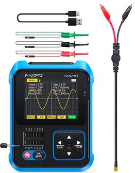 FNIRSI DSO-TC3 Портативний цифровий осцилограф fn-dso-tc3-1 фото