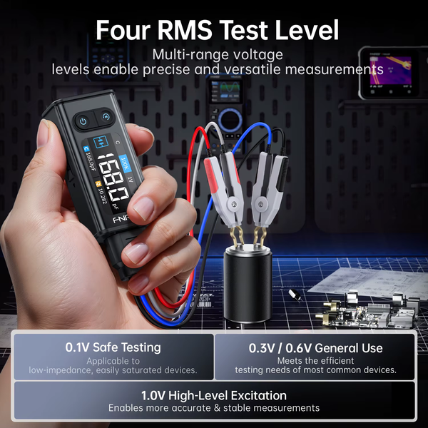 FNIRSI LCR-ST2 Smart Tweezers Bridge &mdash; профессиональный LCR-тестер в формате пинцета fn-lcr-st2 фото