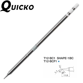 Жало для паяльника T12 Quicko (HAKKO) T12-BCF1 t12-bcf1 фото