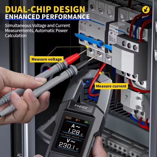 FNIRSI DMC-100 Умные токоизмерительные клещи fn-dmc100 фото