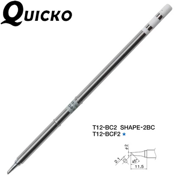 Жало для паяльника T12 Quicko (HAKKO) T12-BCF2 t12-bcf2 фото