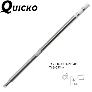 Жало для паяльника T12 Quicko (HAKKO) T12-CF4 t12-cf4 фото