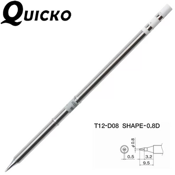 Жало для паяльника T12 Quicko (HAKKO) T12-D08 t12-d08 фото