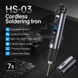 FNIRSI HS-03 &mdash; акумуляторний паяльник з USB-C живленням і змінною батареєю hs-03 фото 5