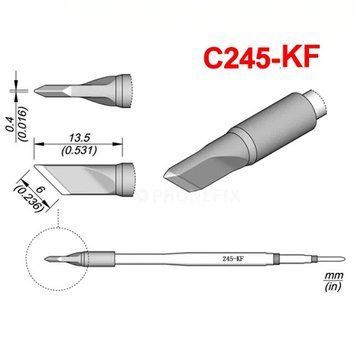 Жало Phonefix C245-KF ножеподібної форми c245-kf фото